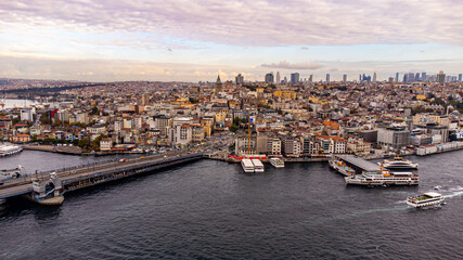 Fototapeta premium Istanbul travel, Bosphorus roundtrip