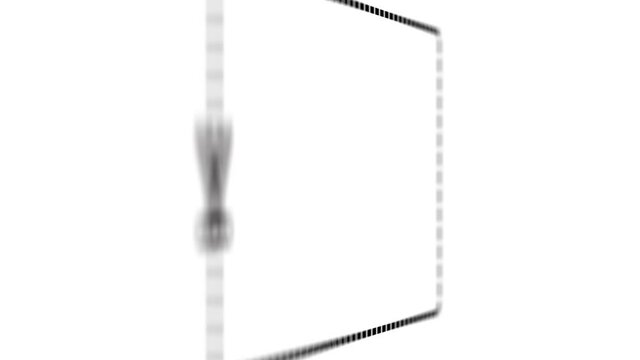 Blank coupon or voucher or promo code vector illustration with scissors and dotted line on isolated grey background.