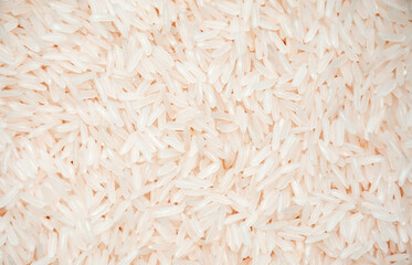 Full frame of raw rice for the background
