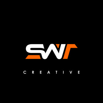 SWT Letter Initial Logo Design Template Vector Illustration