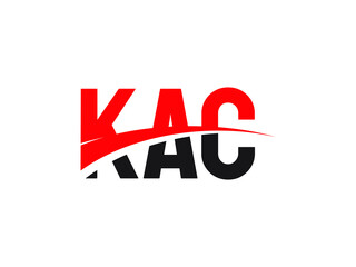 KAC Letter Initial Logo Design Vector Illustration