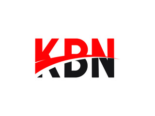 KBN Letter Initial Logo Design Vector Illustration
