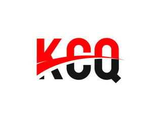 KCQ Letter Initial Logo Design Vector Illustration
