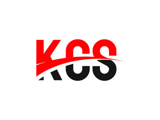KCS Letter Initial Logo Design Vector Illustration