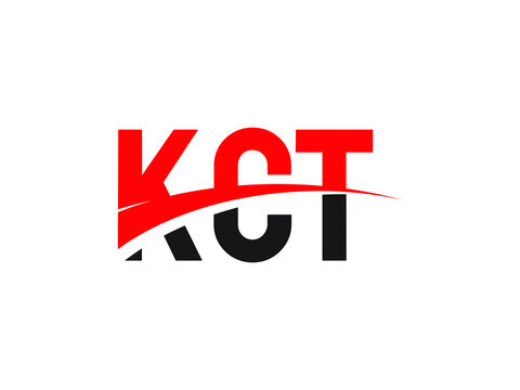 KCT Letter Initial Logo Design Vector Illustration