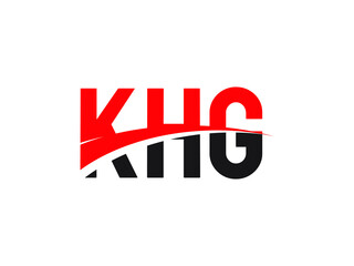 KHG Letter Initial Logo Design Vector Illustration