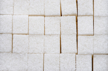 White Sugar Cube background texture