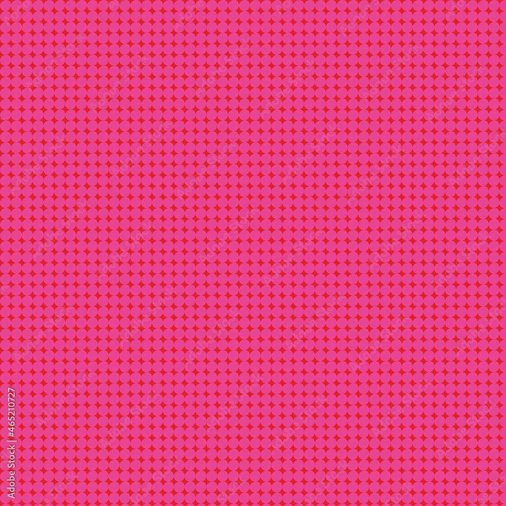 Poster pink and red dots vector seamless repeat pattern print background