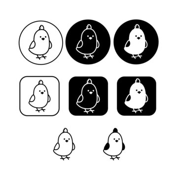 Social media icon vector. Koo app icon.