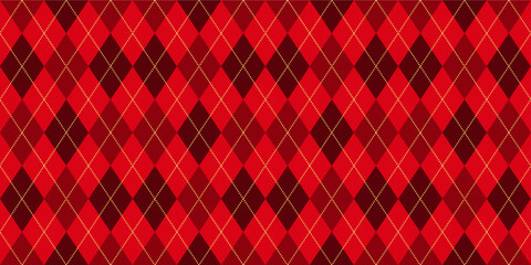 Winter holiday pattern background. Christmas plaid pattern. Seamless textured argyle, tartan check plaid vector. Perfect for fabric, wallpaper, background, wrapping paper, craft, texture, book cover.