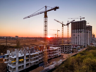 Fast-growing houses of new city district