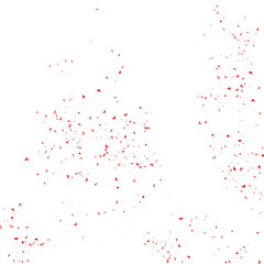 Red Confetti Texture. Rusty Birthday Sparkle. Scarlet Decoration Element. Coral Falling Wallpaper. Celebrate Element. Party Background. Christmas Year. Carnival Celebration.