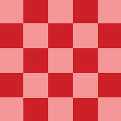 seamless checkered mesh pattern repeat red pink abstract square background
