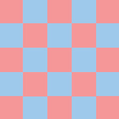 seamless checkered mesh pattern repeat blue pink abstract squares background