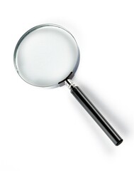 Magnifier with Black Handle