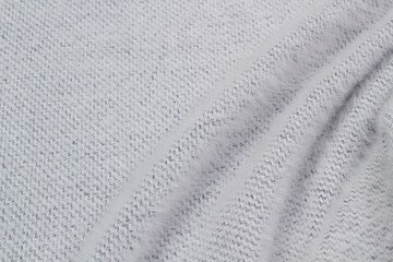 Texture of the fabric swirling in a whirlpool.  cloth background. Web article template. Long header banner format. Sale coupon. Visit card. Your information. Text space.