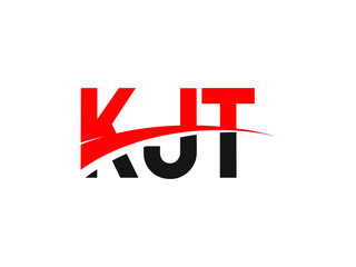 Fototapeta premium KJT Letter Initial Logo Design Vector Illustration