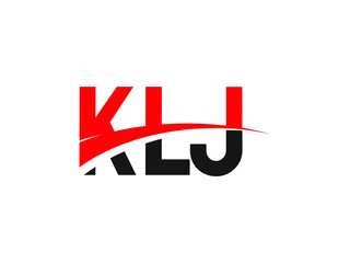 KLJ Letter Initial Logo Design Vector Illustration