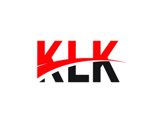 KLK Letter Initial Logo Design Vector Illustration