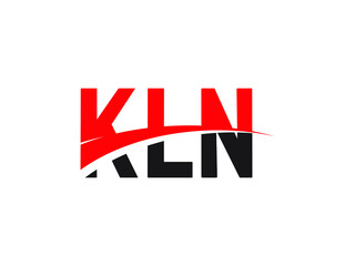 KLN Letter Initial Logo Design Vector Illustration
