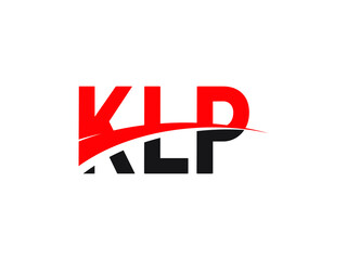 KLP Letter Initial Logo Design Vector Illustration