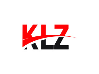 KLZ Letter Initial Logo Design Vector Illustration