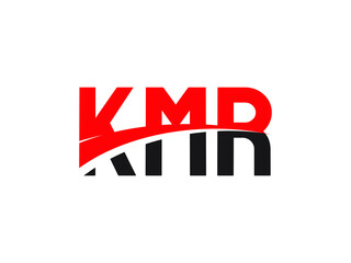 KMR Letter Initial Logo Design Vector Illustration