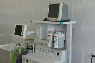 Medical equipment for the diagnosis of diseases in the prison hospital