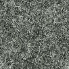 Seamless hand drawn pencil sketch pattern for surface print. High quality illustration. Ornate hand drawn look with lights and shadows and crosshatch texture. Ornate abstract design in perfect repeat.