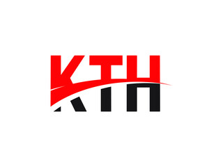 KTH Letter Initial Logo Design Vector Illustration
