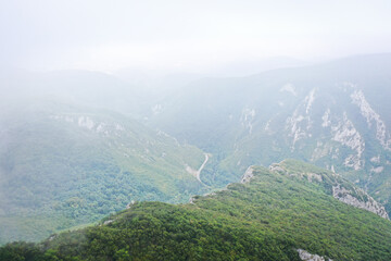 Fototapeta premium serbian hills of Homolje mountains