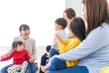 ママ友と子供たち