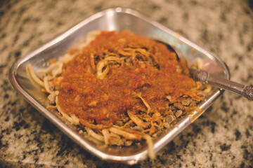 エジプトの国民食「コシャリ」安くエジプト中の庶民に親しまれるソウルフード