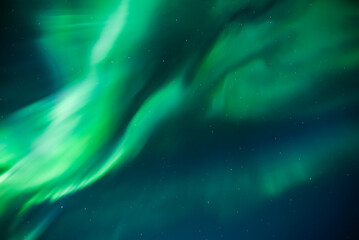 northern lights aurora borealis lapland night landscape