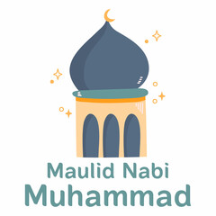 lettering of maulid nabi muhammad