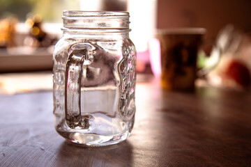 cup in glass