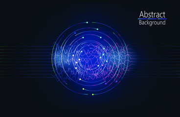 abstract blue background