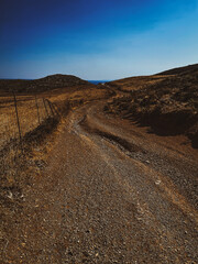 Droga na wyspie Kreta - obrazy, fototapety, plakaty