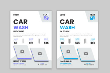 Car Wash Flyer Template For Your Business