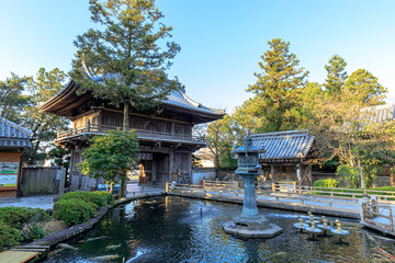 霊山寺　徳島県鳴門市　Ryozenji temple. Tokushima-ken Naruto city - obrazy, fototapety, plakaty