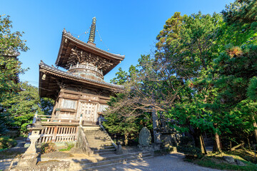 Fototapeta na wymiar 霊山寺　徳島県鳴門市　Ryozenji temple. Tokushima-ken Naruto city