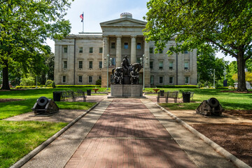 North Carolina State Capital Building Located In Raleigh North Carolina