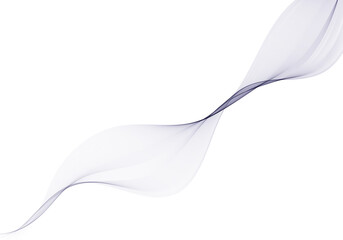 Abstract vector waves background.Transparent flow of smoky waves.