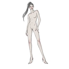 Dummy for fashion drawings
-High Quality