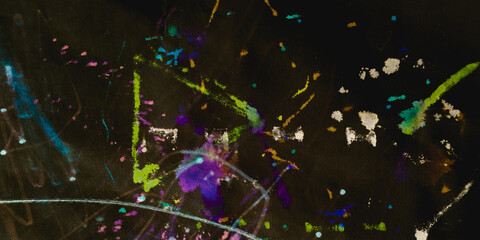 Triangular Design Elements. Rough Baby Pencil