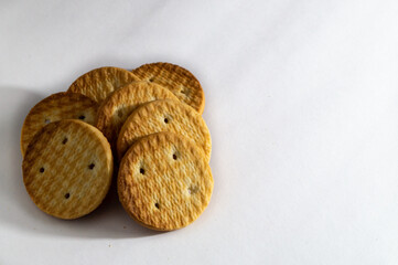 cookies isolated on white background.