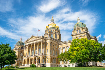 Iowa State Capitol - obrazy, fototapety, plakaty
