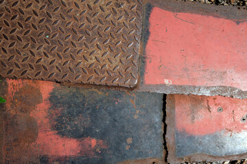 rusty metal background