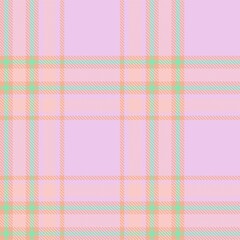 Rainbow Pastel Plaid textured Seamless Pattern