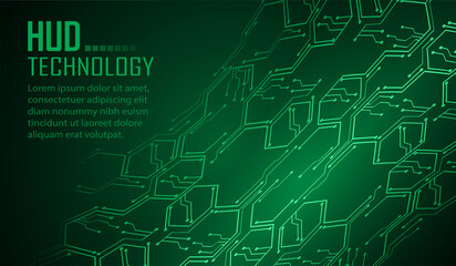 cyber circuit future technology concept background
